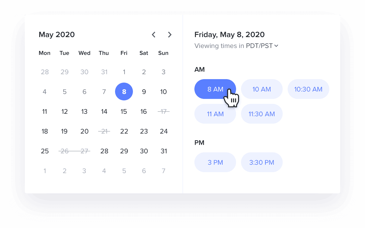 HoneyBook’s new calendar scheduling tool