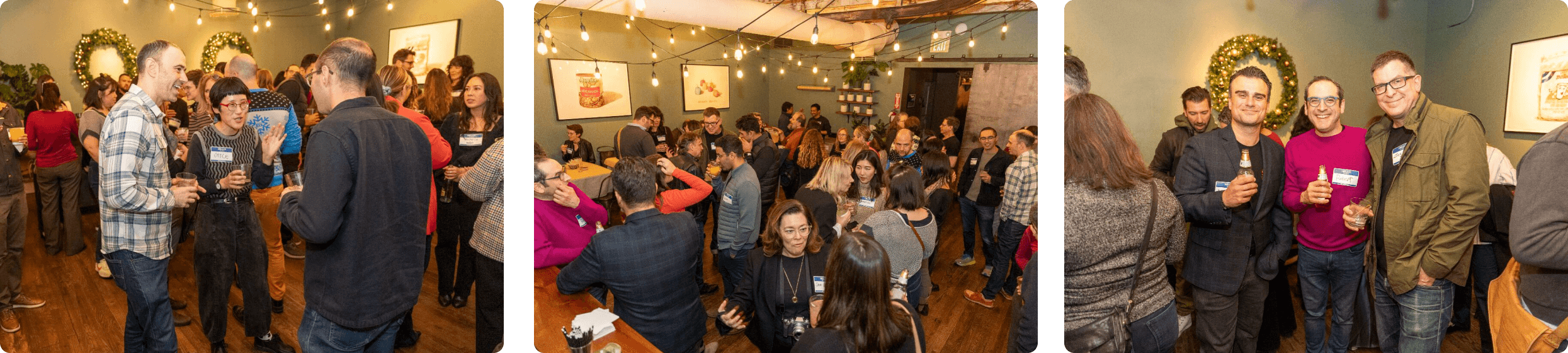 Great Question's UX Research Holiday Party in San Francisco.